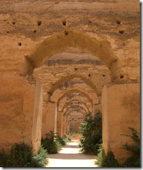 The granaries at meknes