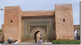 Bab Kh'miss gate in Meknes.