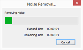 Audacity noise removal